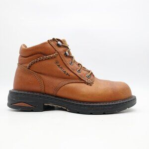 Ariat Work Boots Macey Composite Toe Women’s Size 8 B Brown Leather 10005949